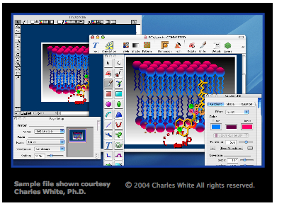 Use EazyDraw to import to OS-X ClarisDraw, MacDrawII, or MacDrawPro drawings