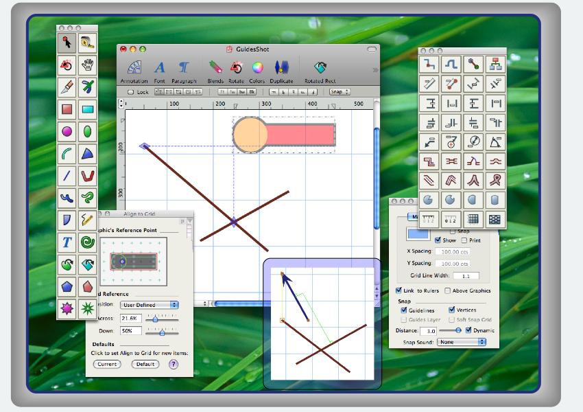 EazyDraw, Make Drawing Fun on OS-X