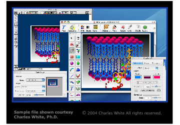 Example of converting a Claris Draw drawing to a native EazyDraw drawing.