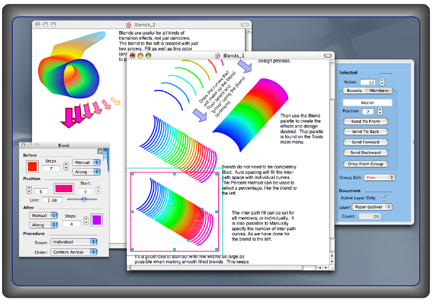 EazyDraw, Make Drawing Fun on OS-X