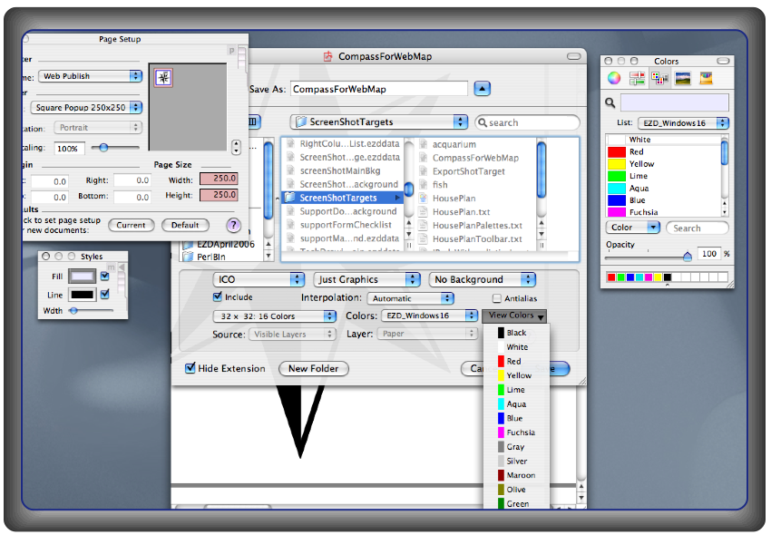 EazyDraw, Make Drawing Fun on OS-X