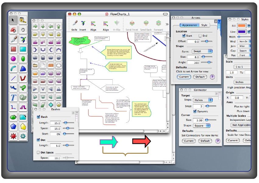 EazyDraw, Make Drawing Fun on OS-X